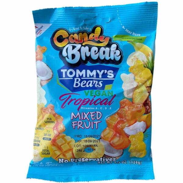 Candy Break - Tropical Mixed Fruit (128G)