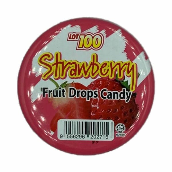 Lot 100 - Strawberry Fruit Drops (45G)