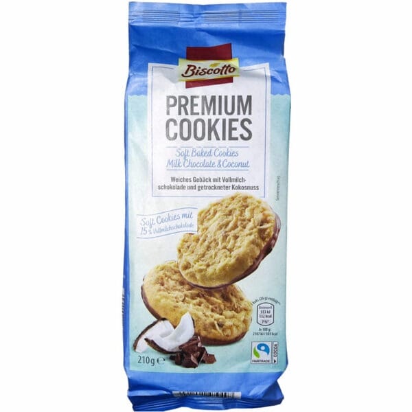 Biscotto - Milk Chocolate Coconut Salt Baked (210G)